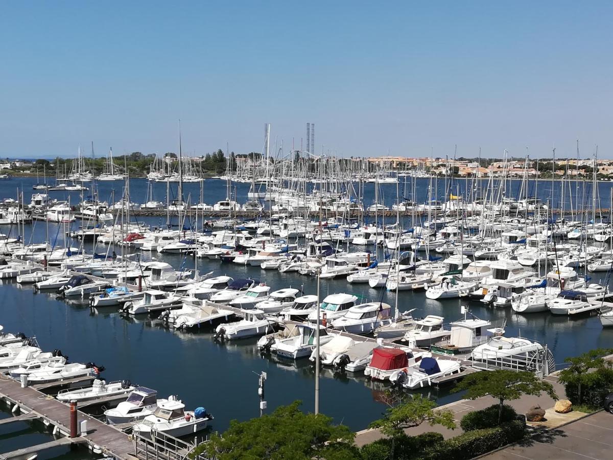 Studio Cabine Vue Port Avec Parking Prive, Piscine, Parc, Boulodrome Agde Exteriér fotografie